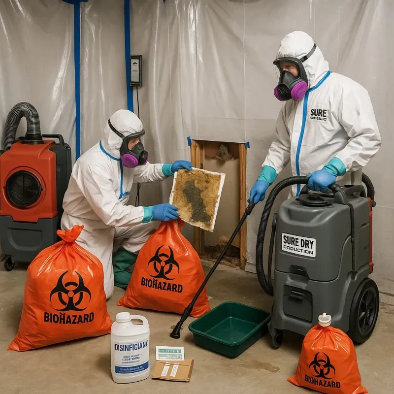 Contaminated Water Handling Protocols process in Warrenton, NC