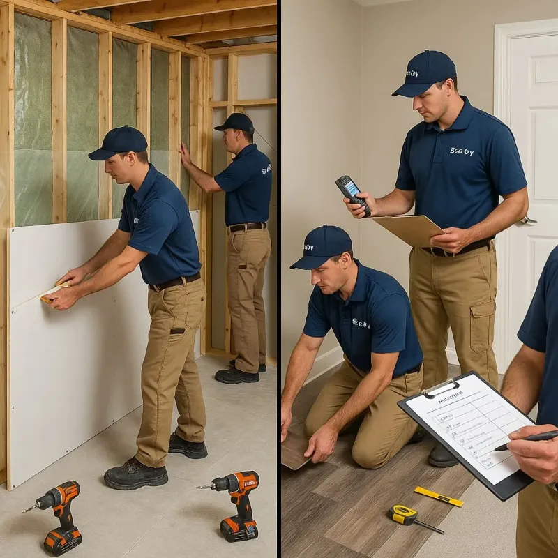 Repairs and Reconstruction process in Warrenton, NC